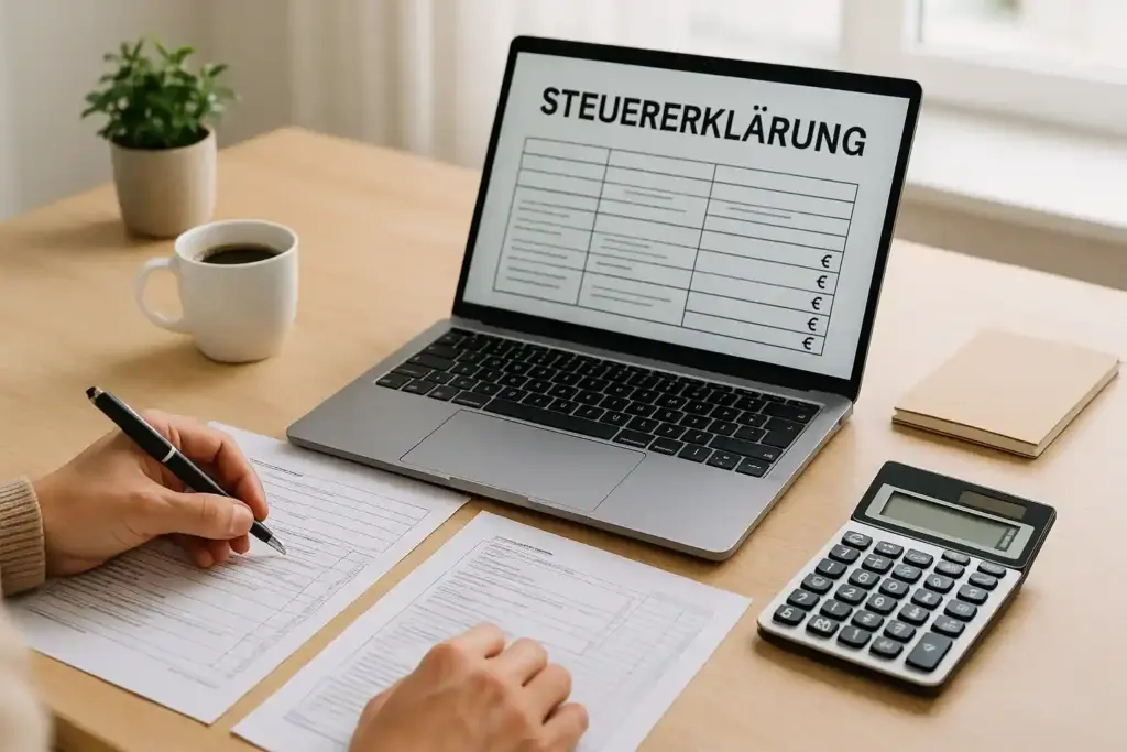 Steuererklärung einfach gemacht mit Unterlagen und Anleitung